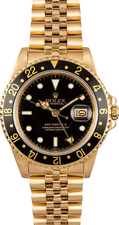 yellow gold rolex gmt|Meer.